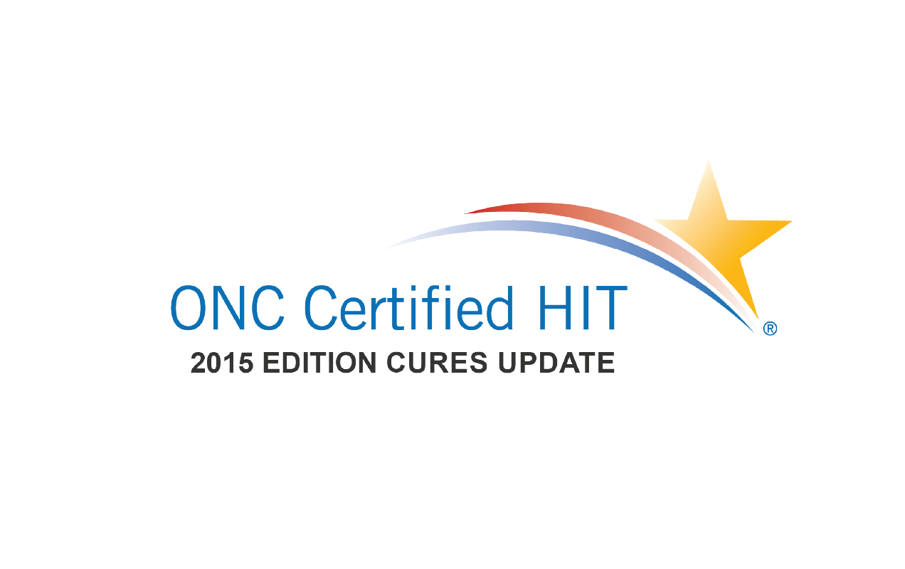 ONC Certified HIT 2015 Edition Cures Update logo.