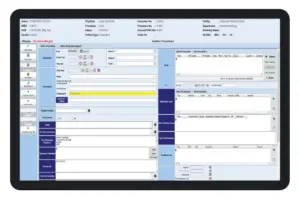 Screenshot of EndoSoft Electronic Nursing Record Intra-Procedure Evaluation Screen